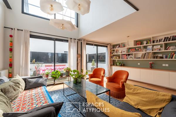 Appartement triplex familial rennais unique!