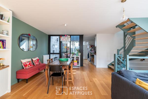 Appartement triplex familial rennais unique!
