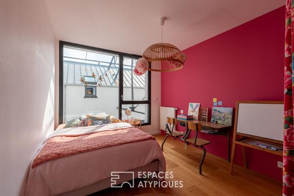 Appartement triplex familial rennais unique!