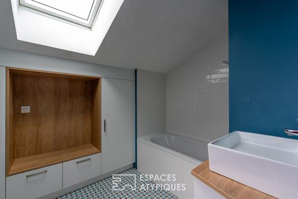 Appartement triplex familial rennais unique!