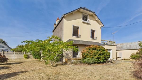 Déols : maison 4 chambres, jardin et terrasse