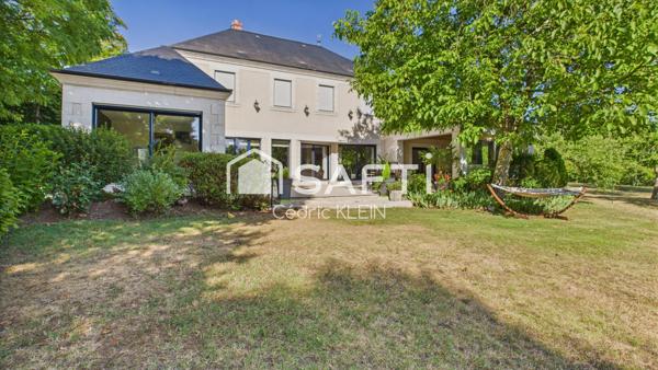 Villa contemporaine au cœur d’un parc arboré