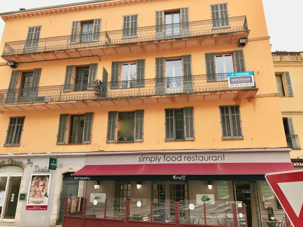 Appartement 3 pièces lumineux à vendre au centre de Grasse