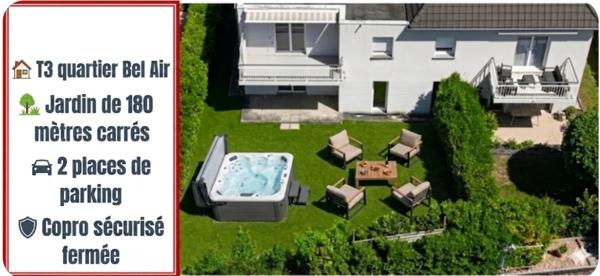 Appartement à vendre 3 pièces DIJON (21)