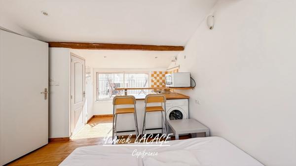 T1 traversant – Belle de Mai (Marseille 3e) – Dernier étage avec terrasse – Idéal investisseur ou premier achat