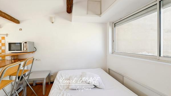 T1 traversant – Belle de Mai (Marseille 3e) – Dernier étage avec terrasse – Idéal investisseur ou premier achat