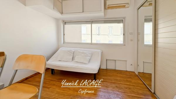 T1 traversant – Belle de Mai (Marseille 3e) – Dernier étage avec terrasse – Idéal investisseur ou premier achat