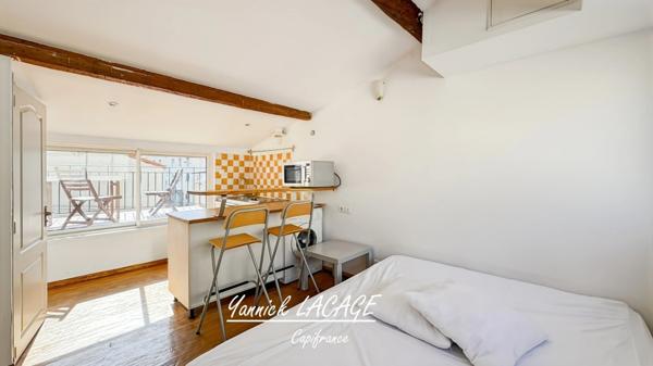 T1 traversant – Belle de Mai (Marseille 3e) – Dernier étage avec terrasse – Idéal investisseur ou premier achat