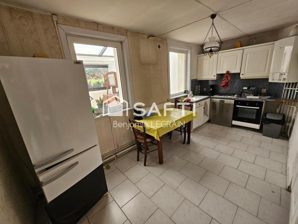 Maison semi-individuelle à rénover