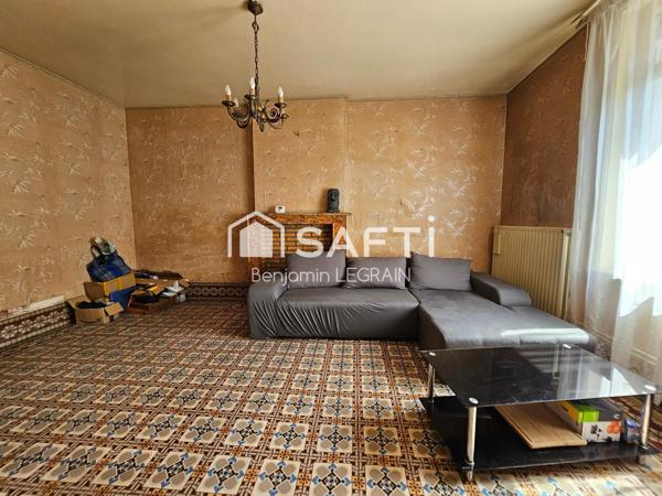 Maison semi-individuelle à rénover