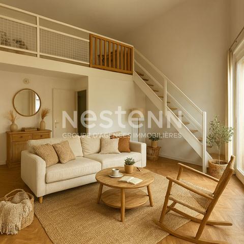 Appartement Talence T2 duplex cellier Barrière Saint-Genès Talence