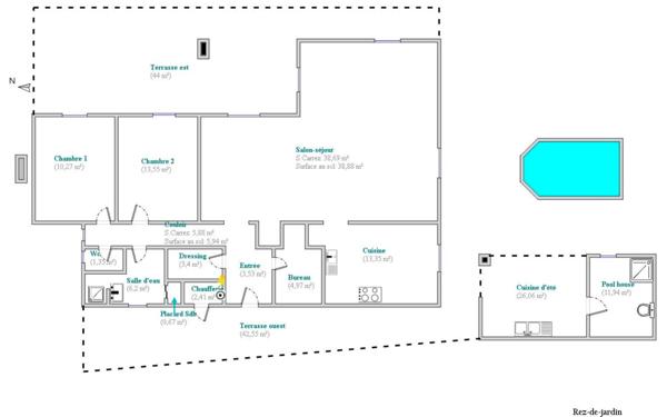 Maison à vendre    4 pièces • 102 m2 Le Bar-sur-Loup