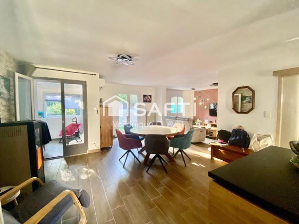 Belle villa de 118 m2 totalement rénovée au calme sur un terrain de 389m2