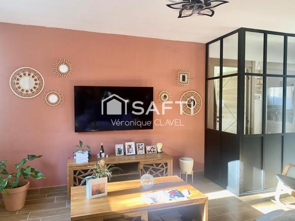 Belle villa de 118 m2 totalement rénovée au calme sur un terrain de 389m2