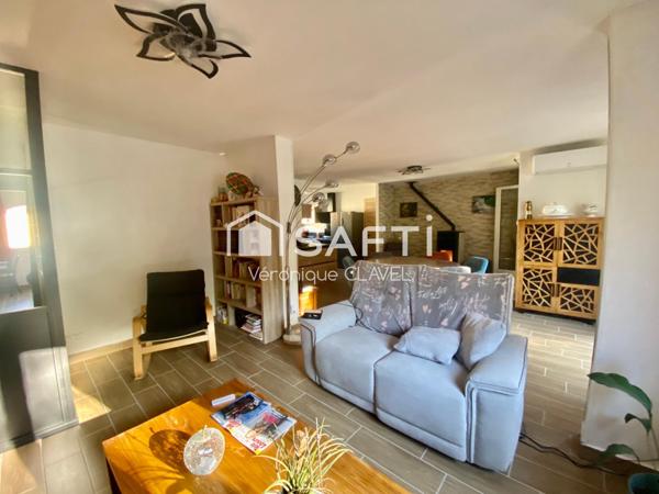 Belle villa de 118 m2 totalement rénovée au calme sur un terrain de 389m2