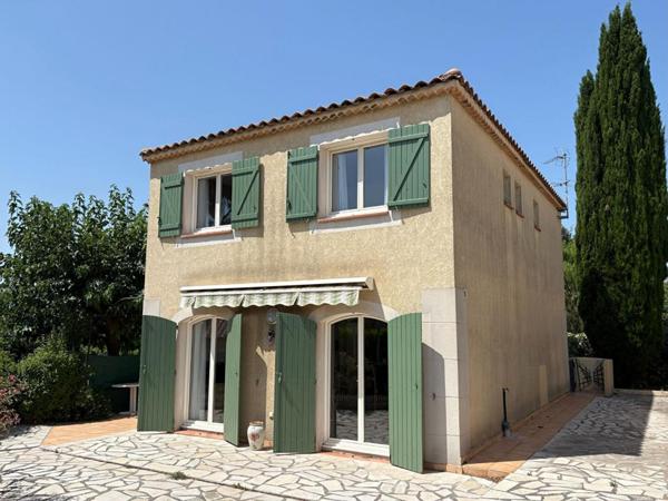 Les Camoins, Marseille 11e, villa T4  de 102m² , jardin, garage, studio possible