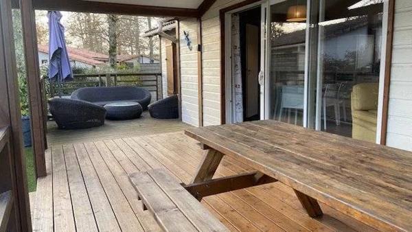 AZUR / SOUSTONS – Chalet T4 A VENDRE au calme dans un environnement unique