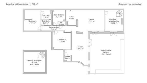 Appartement Paris 16e - AUTEUIL