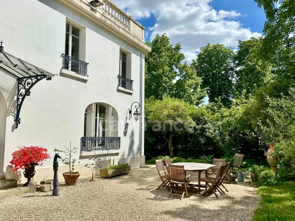 Parc de MAISONS LAFFITTE - Maison de famille de collection