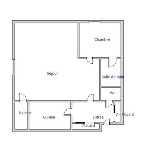 À VENDRE ? Appartement T2 ? 46 m² avec balcon ? Quartier Saint-Simon - Toulouse