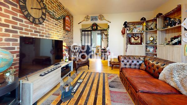 APPARTEMENT À VENDRE DE 3 PIÈCES DE 76,54 M²