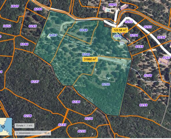 Propriete d'exception à Bonifacio