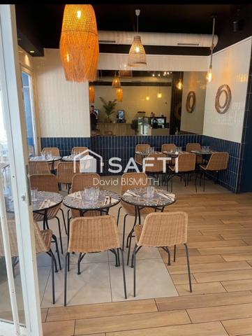 CESSION DE FONDS DE COMMERCE RESTAURANT 50 COUVERTS 65 M2 AVEC TERRASSE LEVALLOIS PERRET