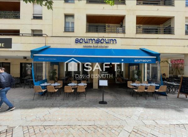 CESSION DE FONDS DE COMMERCE RESTAURANT 50 COUVERTS 65 M2 AVEC TERRASSE LEVALLOIS PERRET