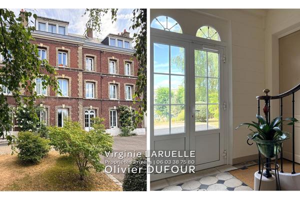 ROUEN appartement 4 pièces avec vue dégagée, cave, parking et jardin partagé