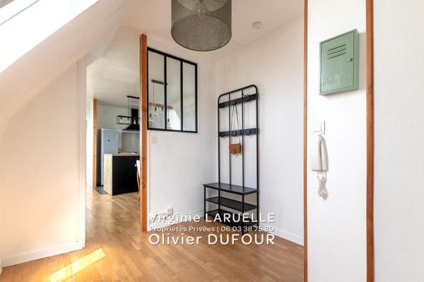 ROUEN appartement 4 pièces avec vue dégagée, cave, parking et jardin partagé