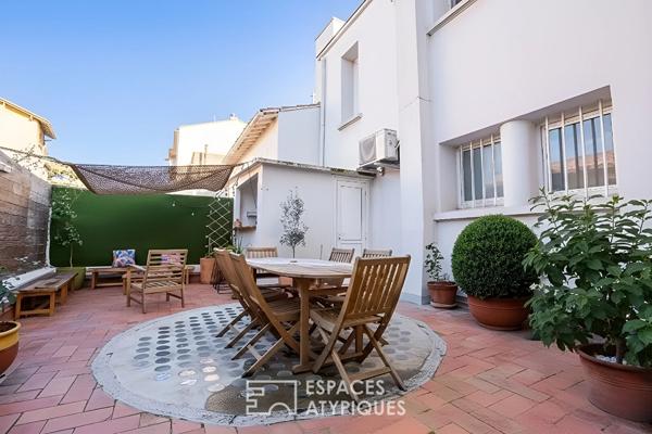 Maison d’architecte rénovée aux volumes lumineux