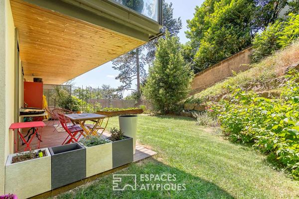 Rez-de-jardin au calme dans une résidence de standing