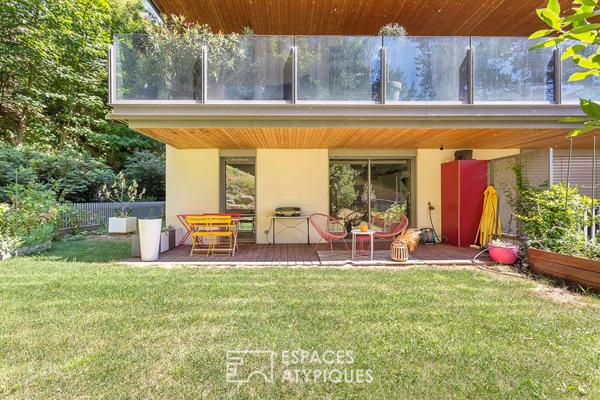 Rez-de-jardin au calme dans une résidence de standing