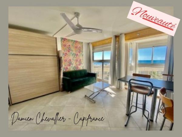 Appartement VUE MER 1 pièces LA GRANDE MOTTE (34)