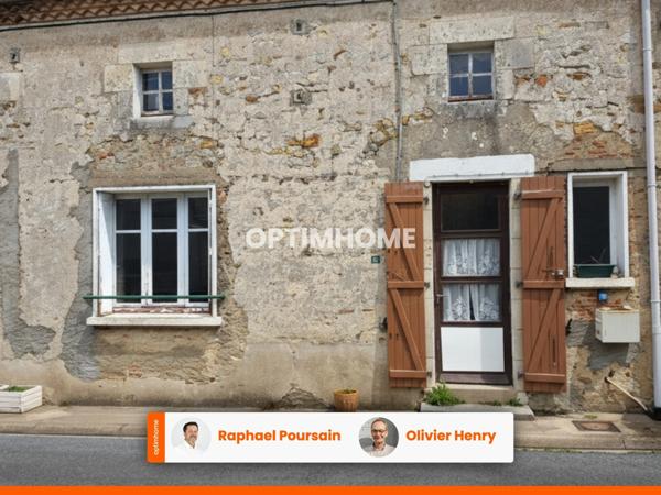 À vendre – Maison ancienne 3 pièces pleine de charme à rénover au cœur du Haut-Limousin (87)