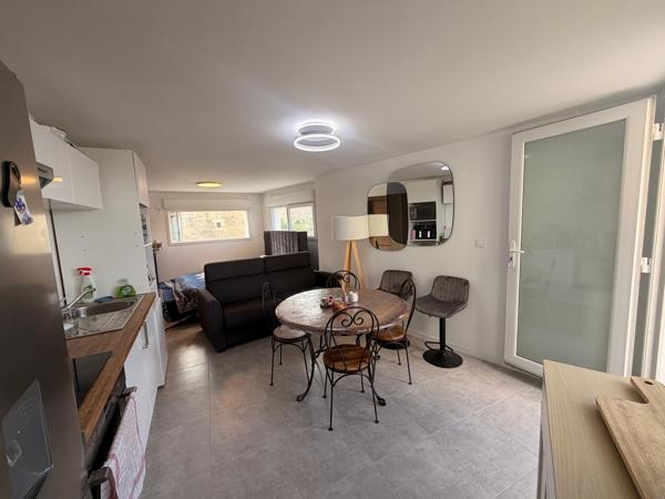 PROCHE LIMOUX 8KM-ENSEMBLE IMMOBILIER STUDIO ET APPARTEMENT AVEC TERRASSE