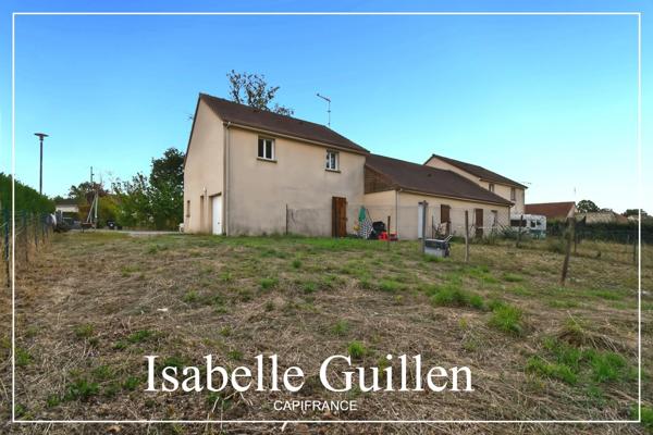 À LOUER – Appartement meublé 3 chambres avec jardin et garage – Culan (18270)
