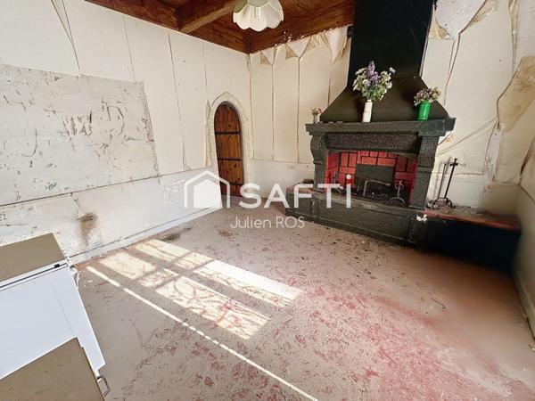 2575 m2 Terrain constructible avec maison à rénover 140m2 vue dégagée Puisserguier