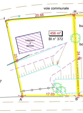 Terrain à vendre 456 m² Savenay