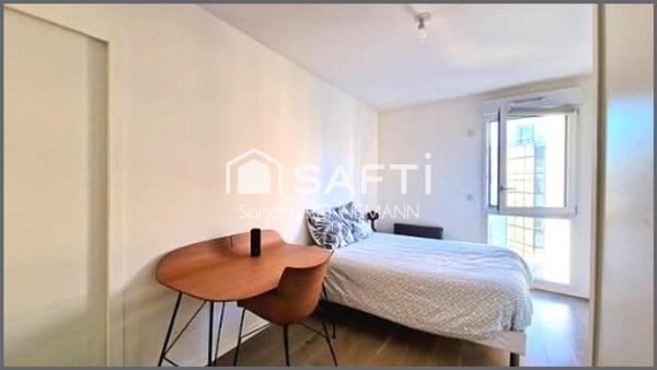 3P lumineux 2024, vue Tour Eiffel, balcon+parking