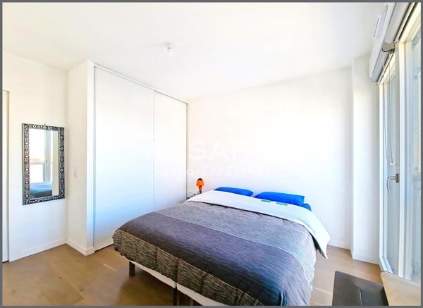 3P lumineux 2024, vue Tour Eiffel, balcon+parking