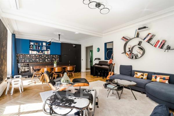 Appartement d’architecte proche Parc Monceau