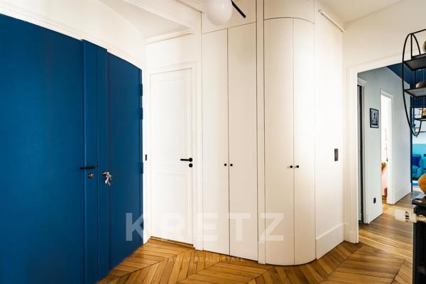 Appartement d’architecte proche Parc Monceau