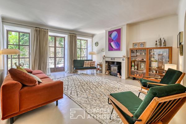 Maison de village au charme unique alliant caractère ancien et confort contemporain