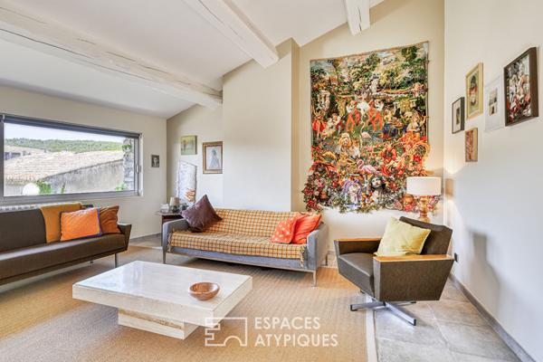 Maison de village au charme unique alliant caractère ancien et confort contemporain