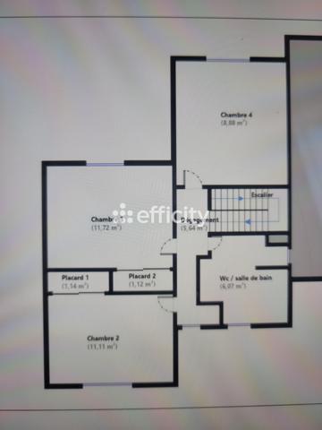 Maison 5 pièces - 105 m² Exclusivité efficity