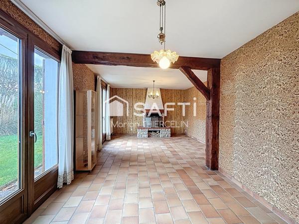 Maison de plain-pied 4 pièces avec sous-sol total + dépendances