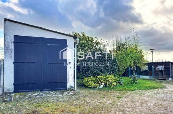 Maison de plain-pied 4 pièces avec sous-sol total + dépendances