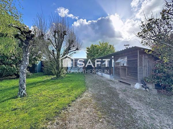 Maison de plain-pied 4 pièces avec sous-sol total + dépendances