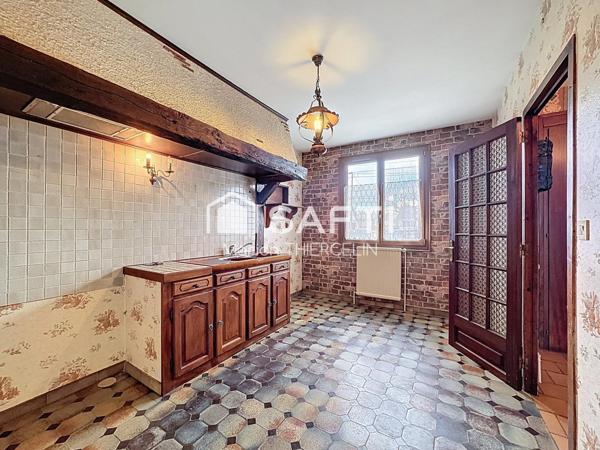 Maison de plain-pied 4 pièces avec sous-sol total + dépendances